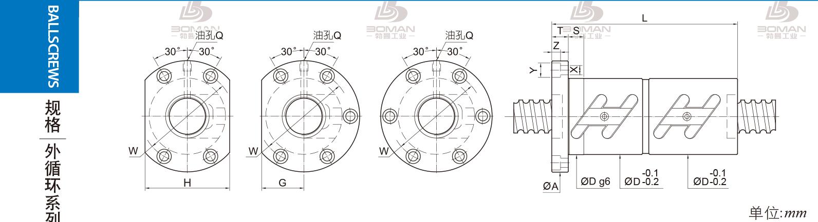 PMI FDWC4506 pmi丝杠加速度极限