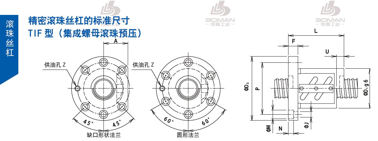 TSUBAKI 36TIFC5 tsubaki丝杆